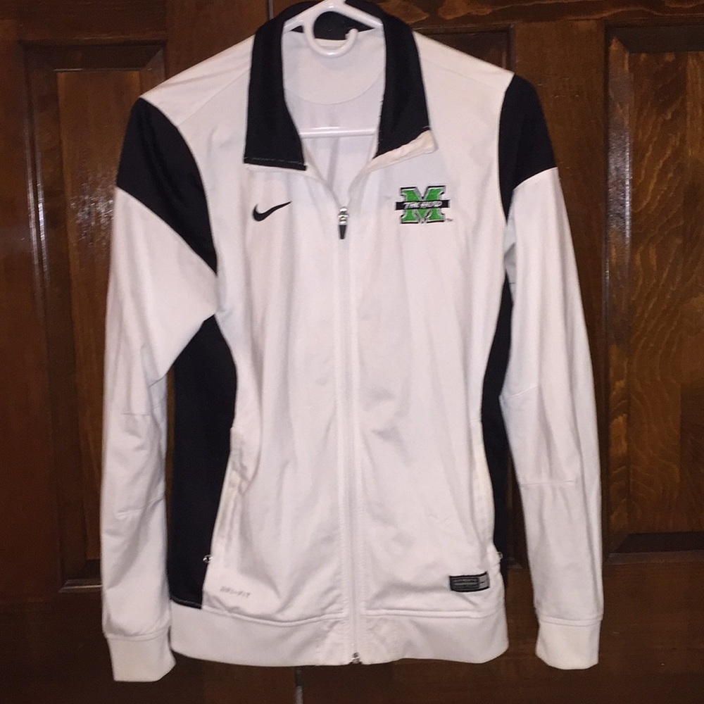 Marshall U. Dri-Fit White jacket, size M